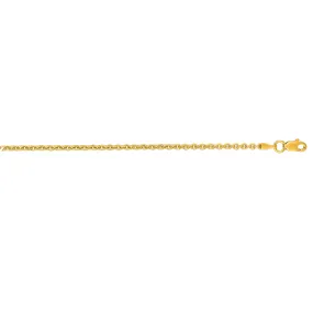 14K Gold 2.3mm Lite Forsantina Chain