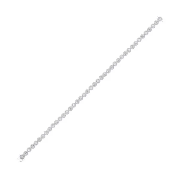 14KT WHITE GOLD DIAMOND (3CTW) BRACELET