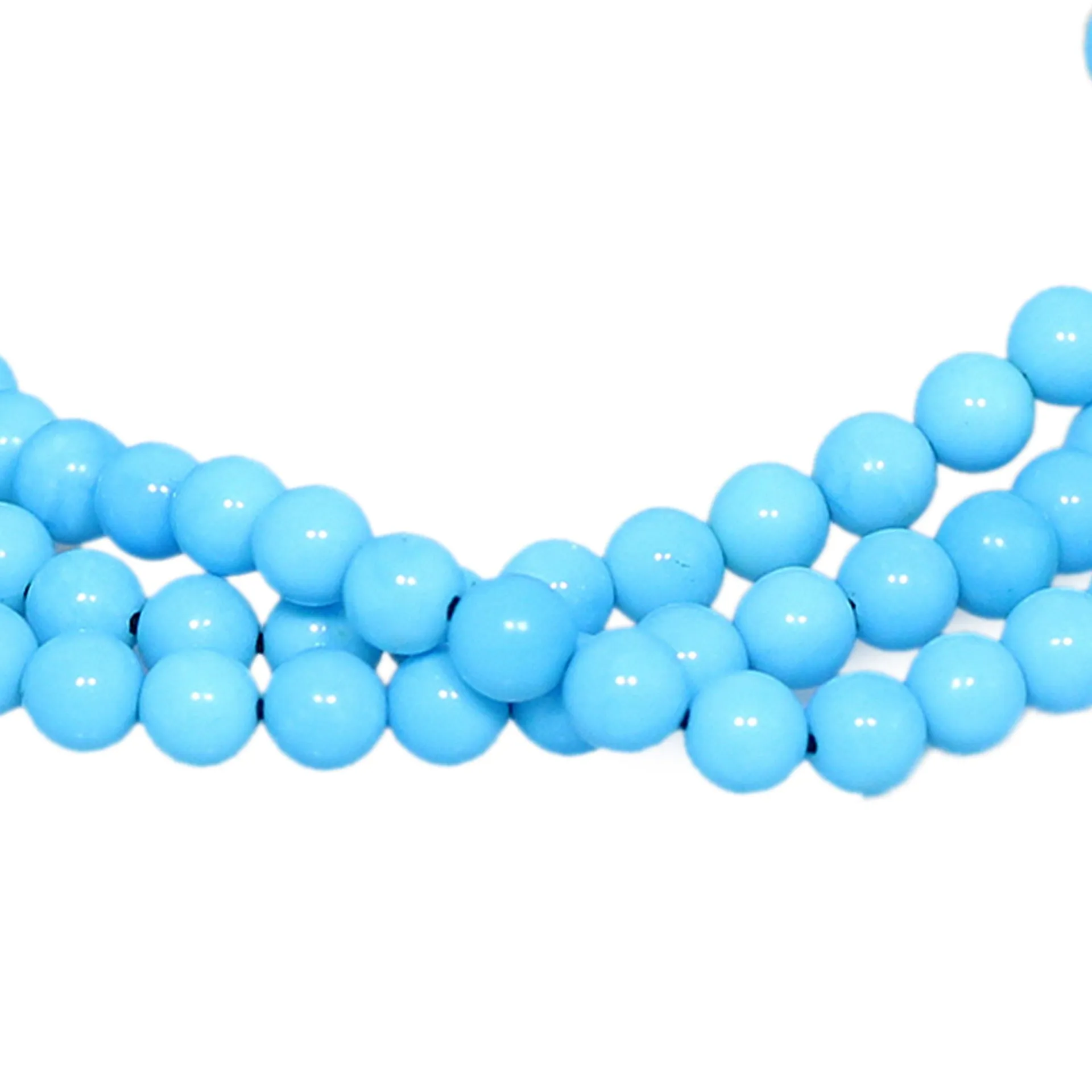 AAA SLEEPING Beauty Turquoise Beads Round 4.5mm 18