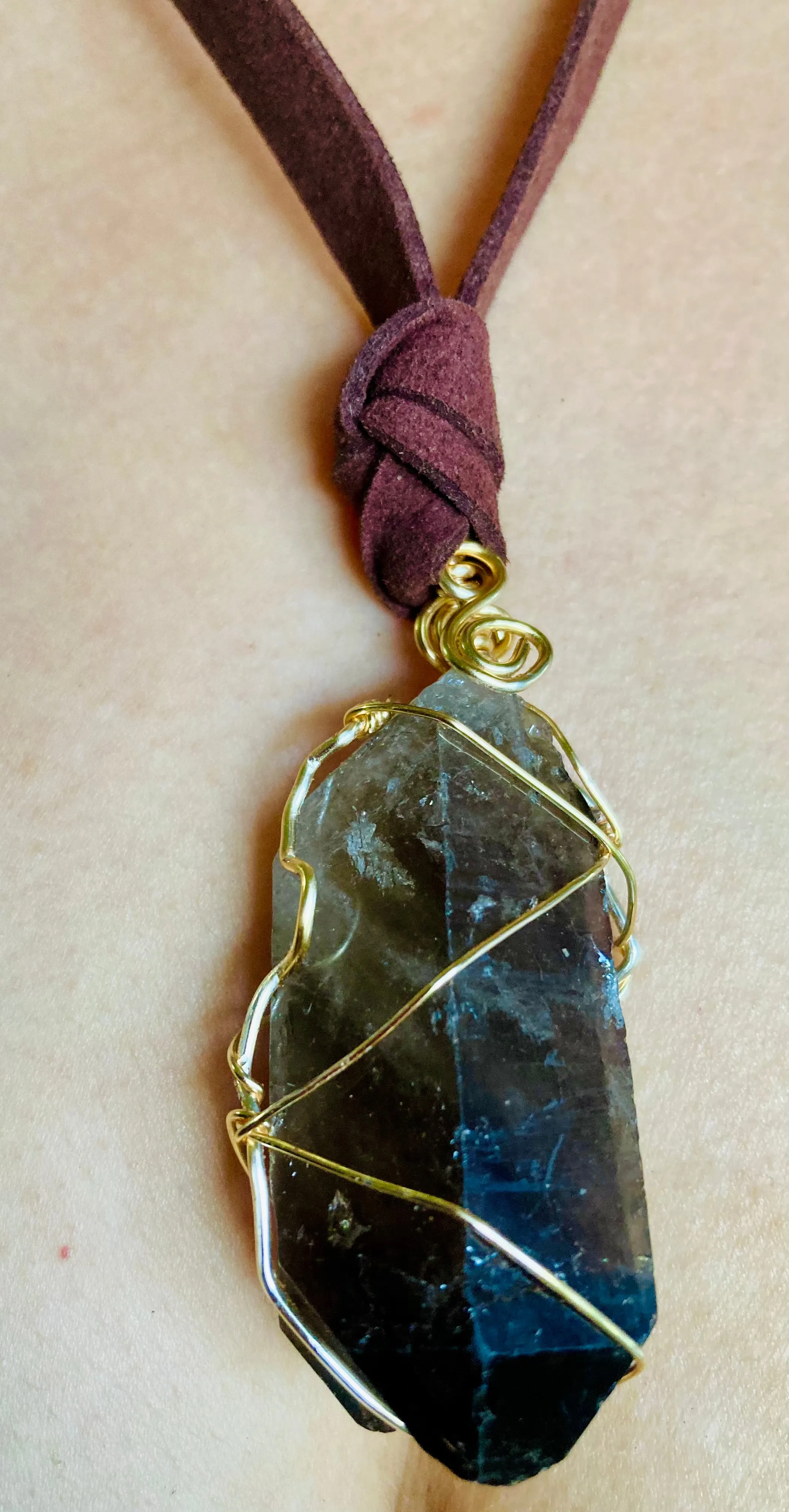 Adjustable Smokey Pendant