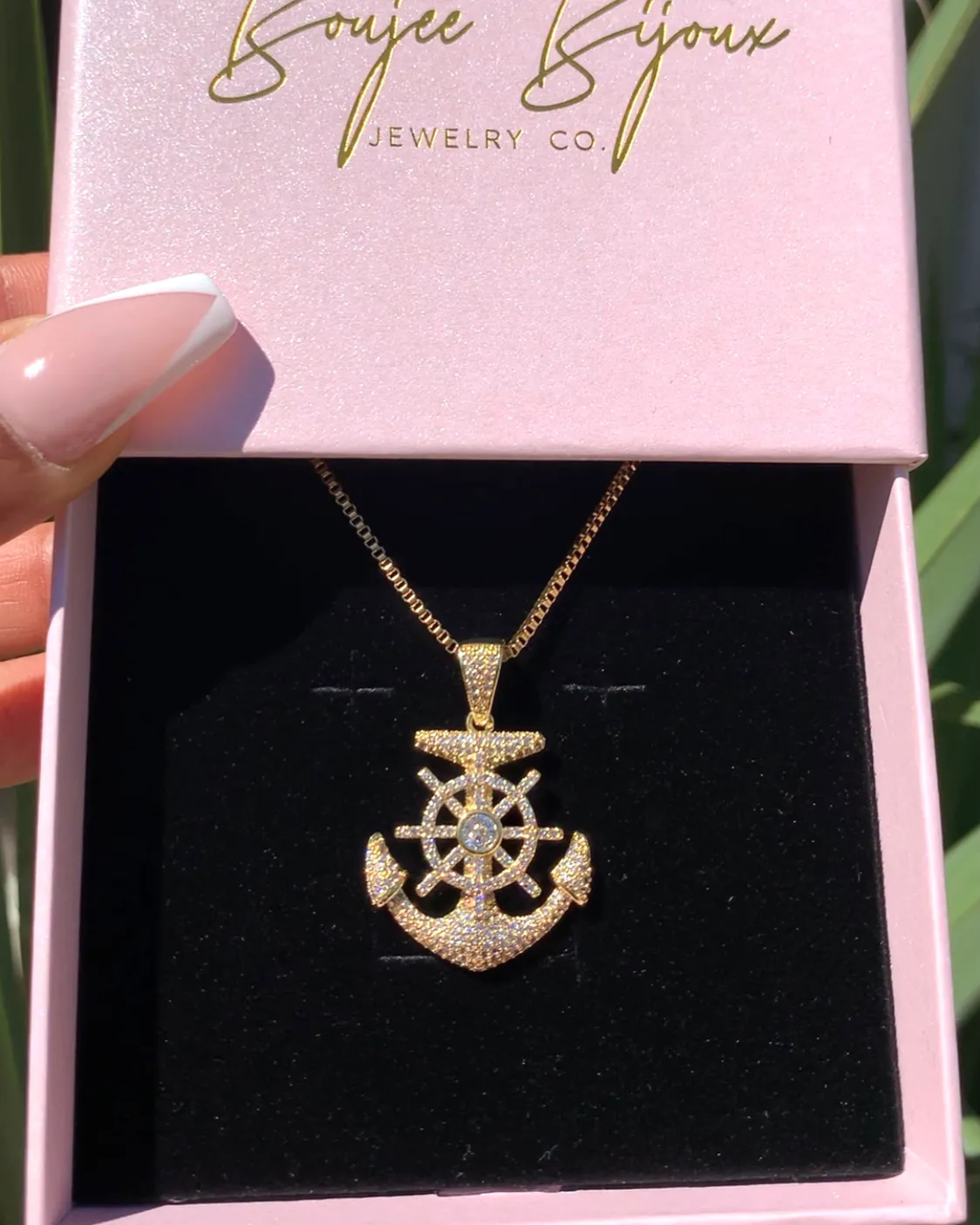 Anchor Pendant Necklace