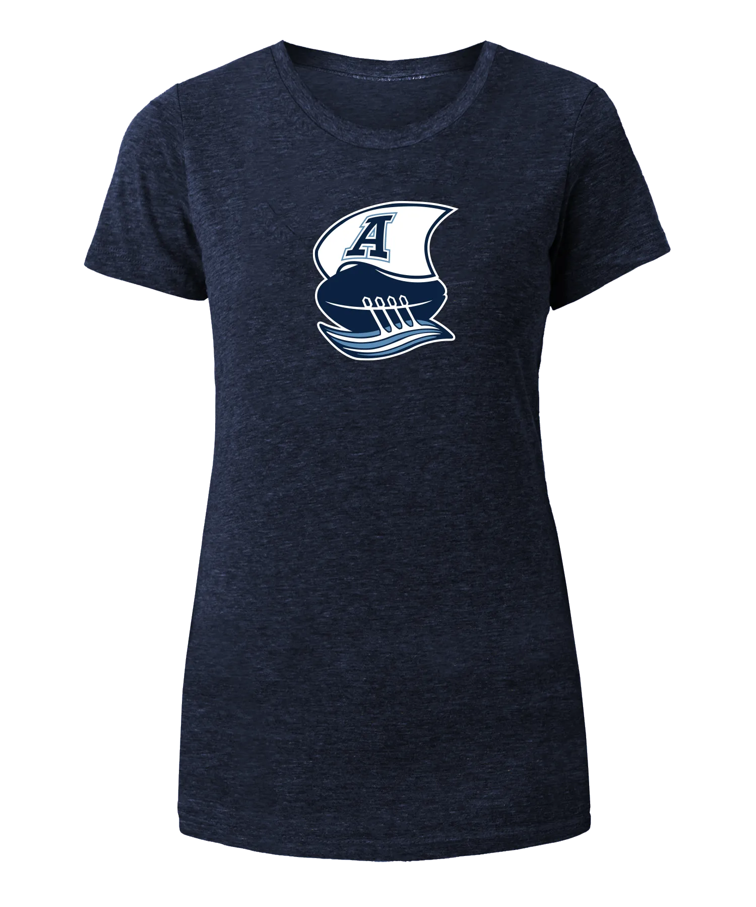 Argos New Era Women's Double Blue Boat Logo Tee