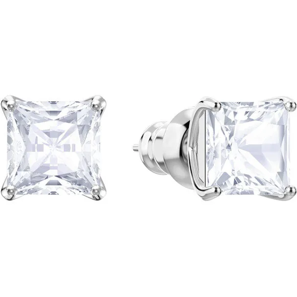 ATTRACT PIERCED EARRING STUDS - RHODIUM PLATING