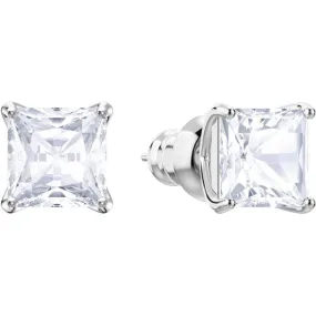 ATTRACT PIERCED EARRING STUDS - RHODIUM PLATING