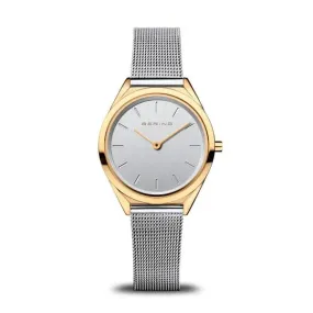 Bering - Ultra Slim Polished Gold Watch