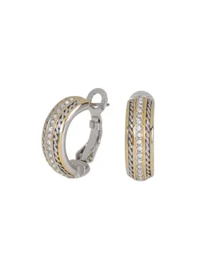 Briolette Collection Pavé Hoop Earrings  by John Medeiros