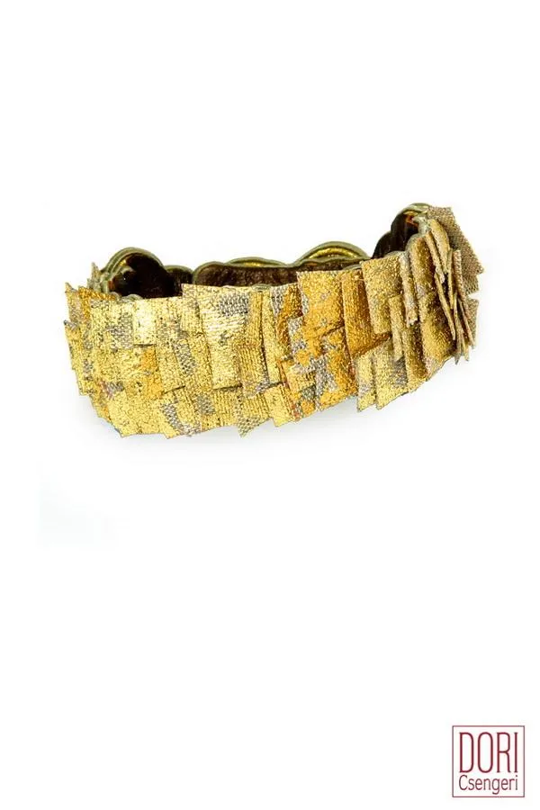 Camelot Gold Leaf Bracelet