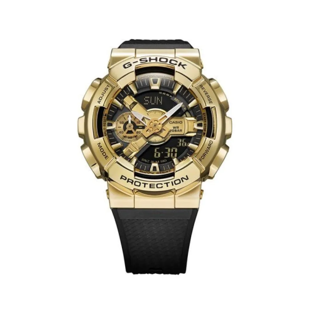 Casio G Shock Blk Gold Rubber