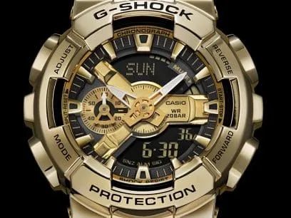 Casio G Shock Blk Gold Rubber