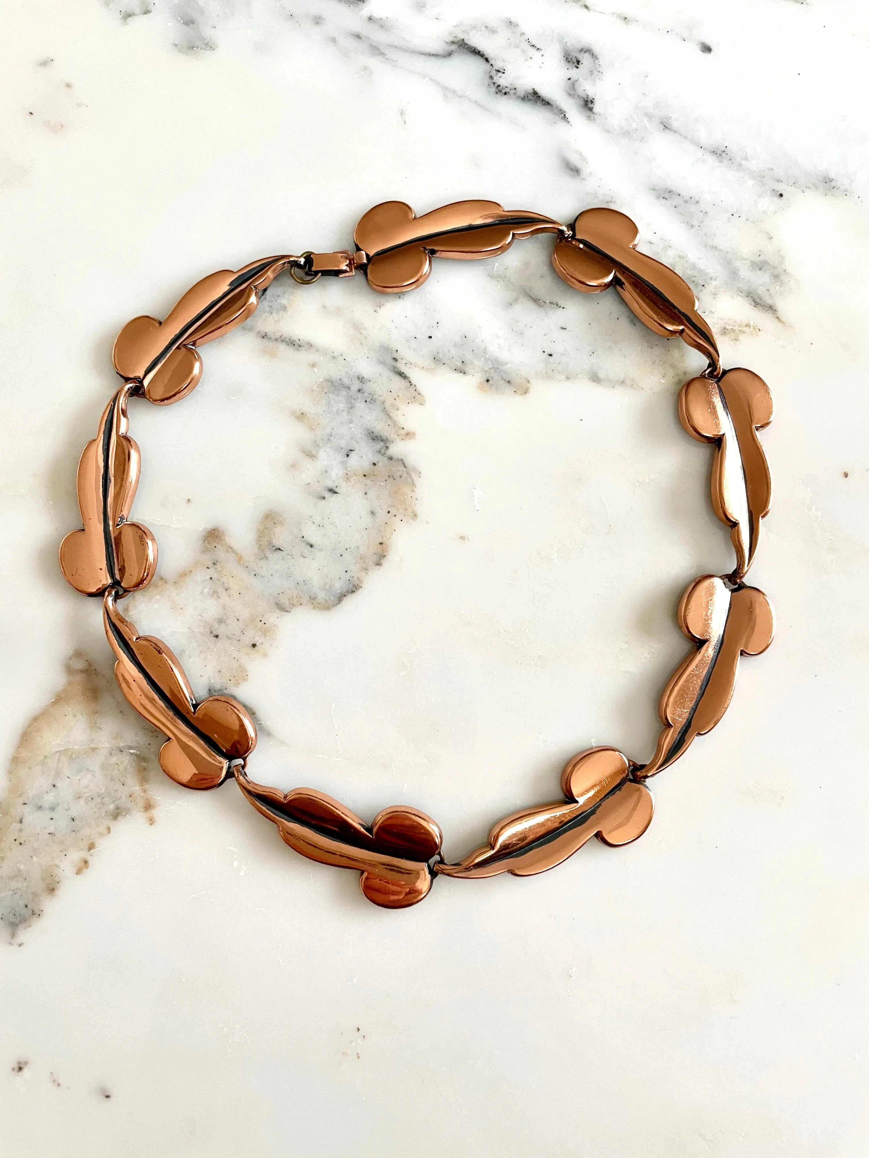 Circle Jerk 1960s Copper Necklace