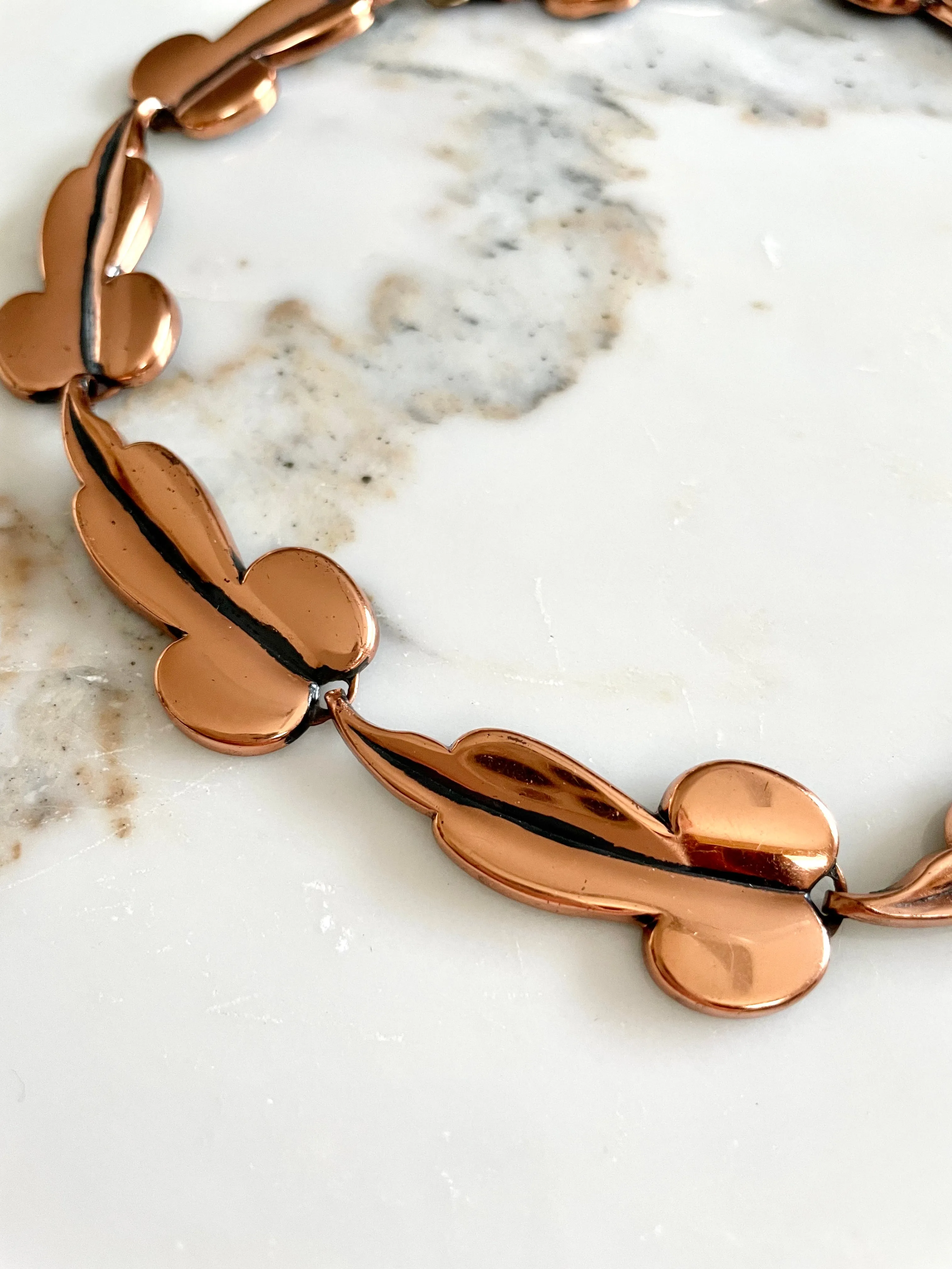 Circle Jerk 1960s Copper Necklace