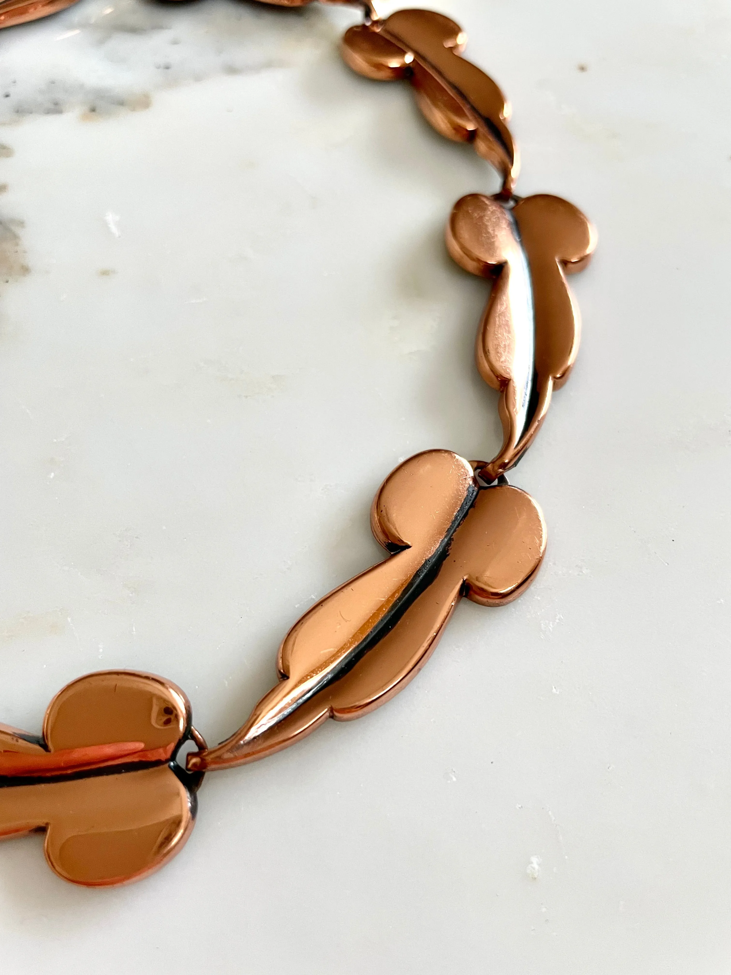 Circle Jerk 1960s Copper Necklace