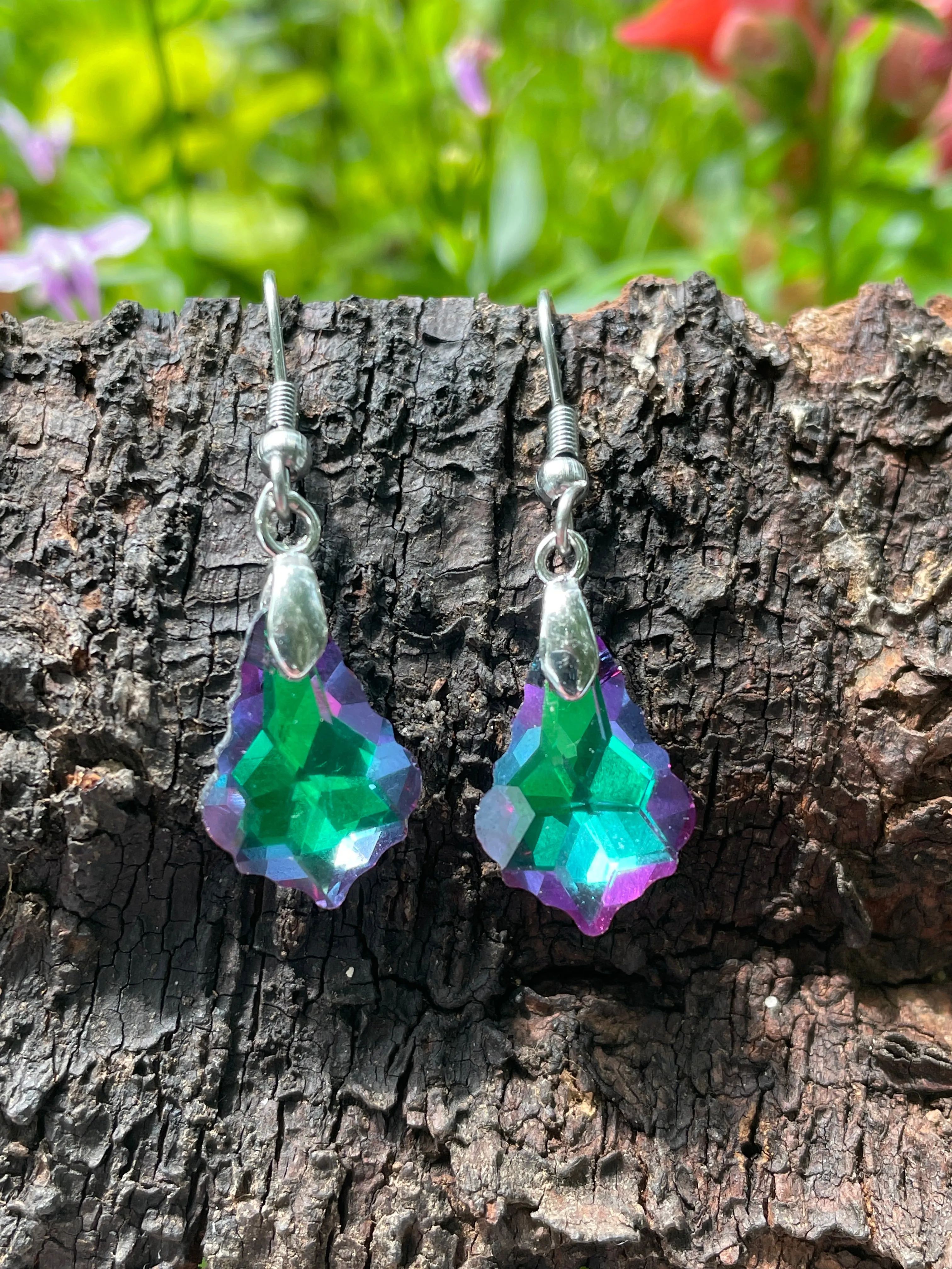 Crystal Teardrop Earrings