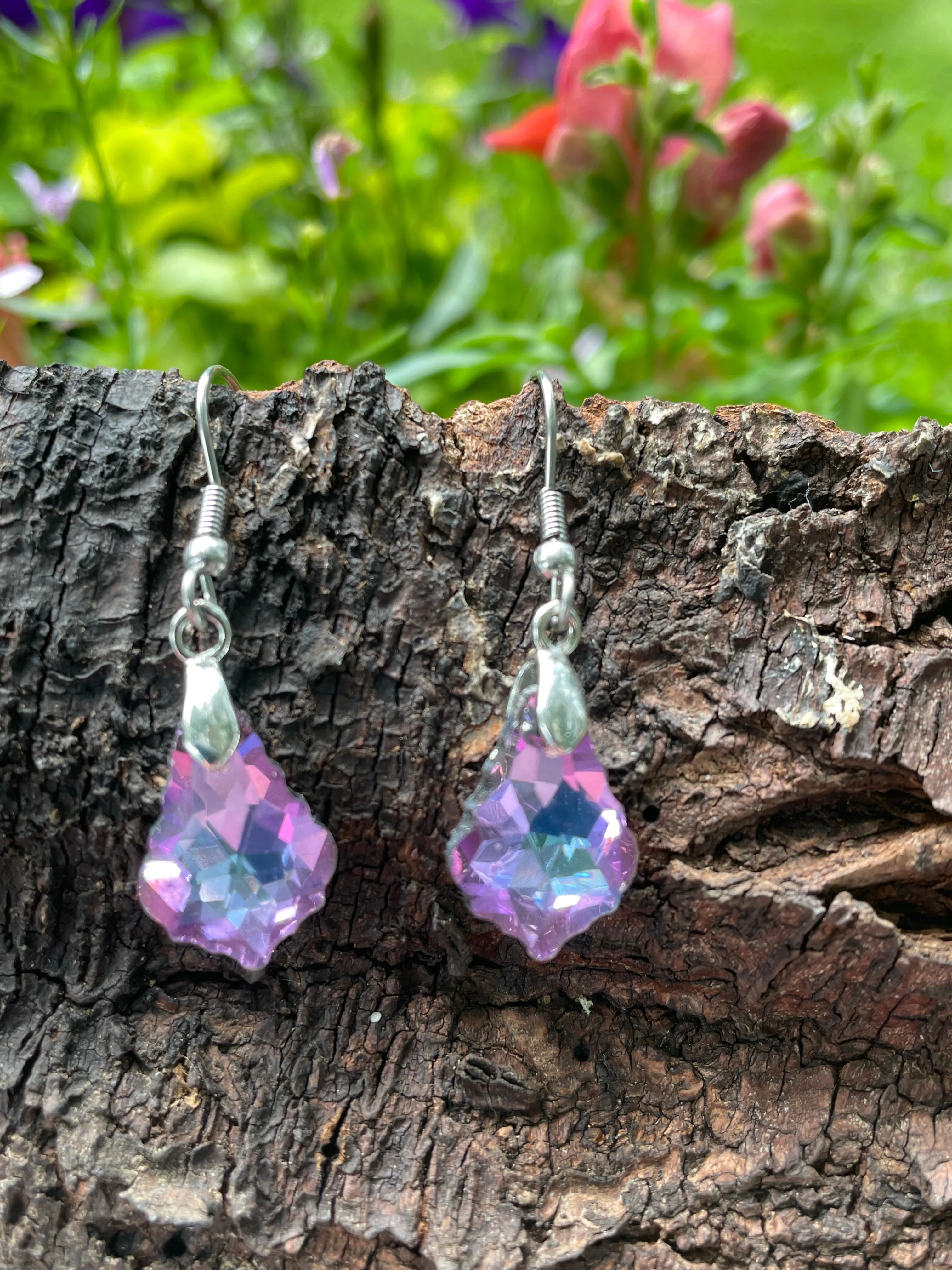 Crystal Teardrop Earrings