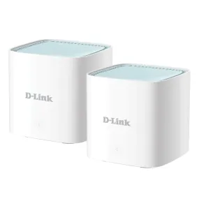 D-Link EAGLE PRO AI AX1500 Mesh Wi-Fi 6 System 2 Pack White