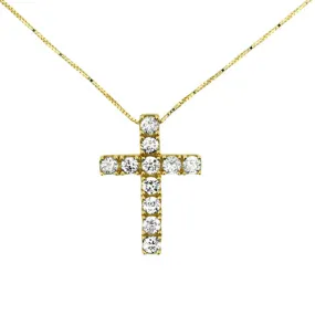 Diamond Cross Pendant