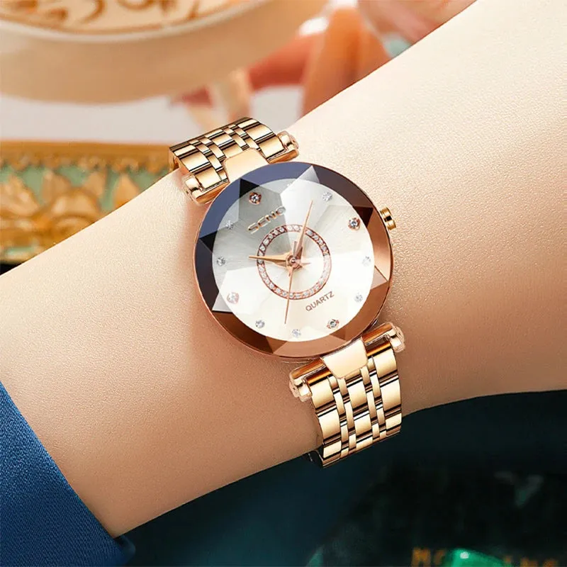 Fashion Watches For Ladies Luxury Brand Quartz