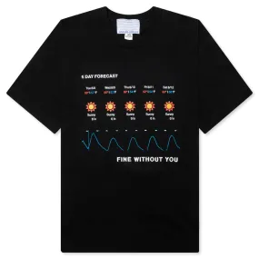 Fine Without You Tee - Black