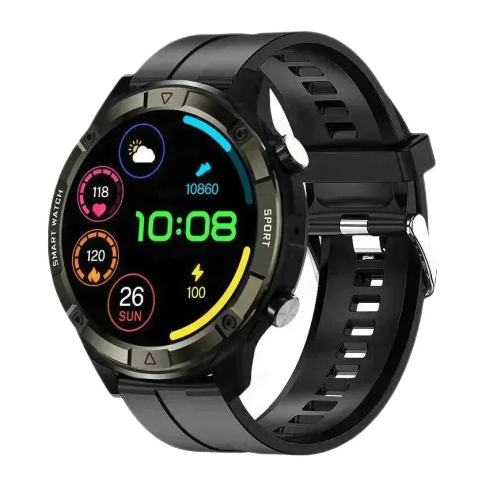 Fitness Heart Rate Tracker Bluetooth Call Music Business Smartwatch