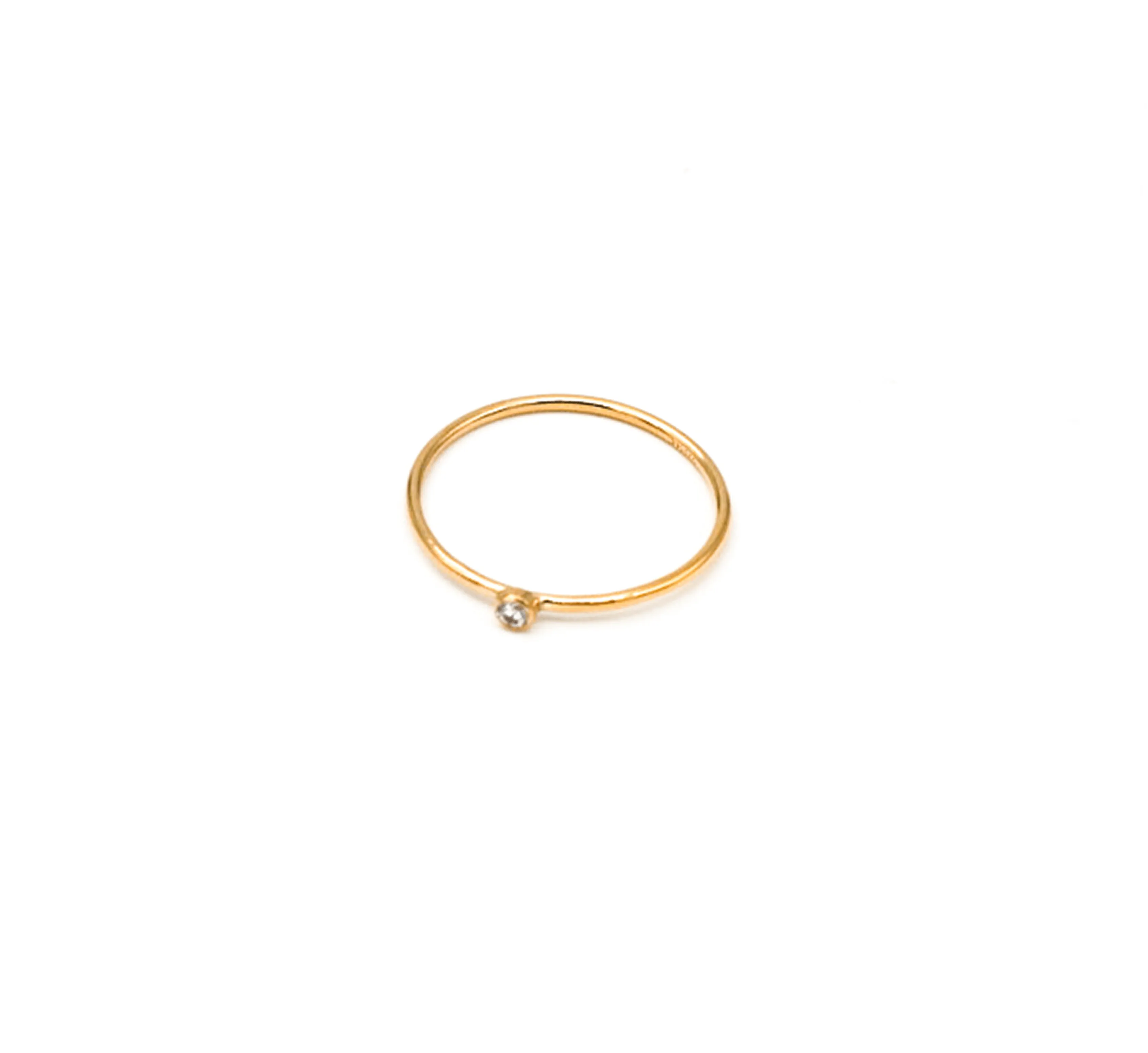 Gold Filled CZ Stacking Rings Wholesale