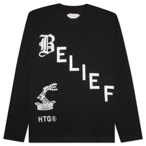 Honor The Gift Belief L/S Tee - Black