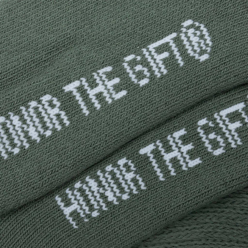 Honor The Gift HTG Loose Knit Socks - Green