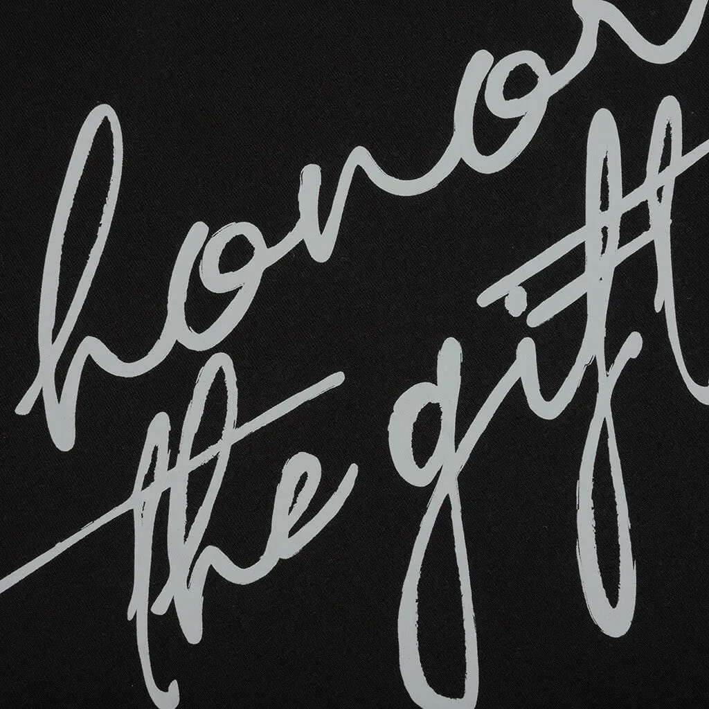 Honor The Gift HTG Script S/S Tee - Black