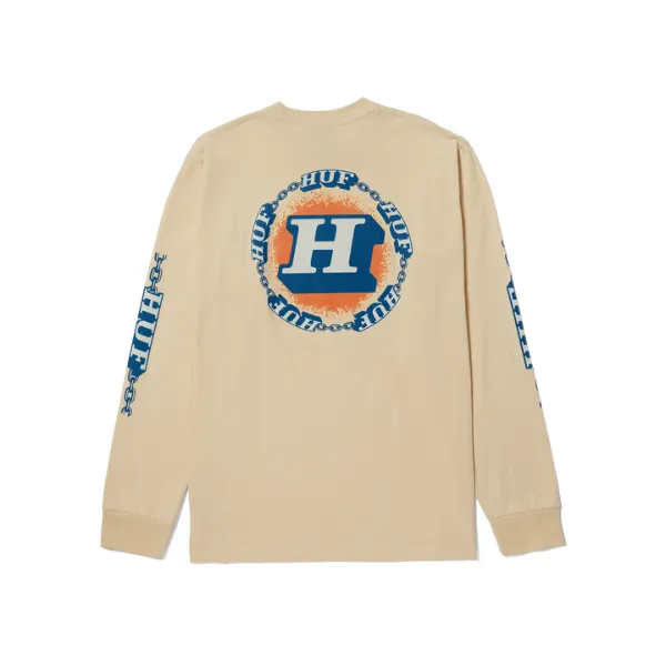 HUF Dependable L/S T-Shirt - Wheat