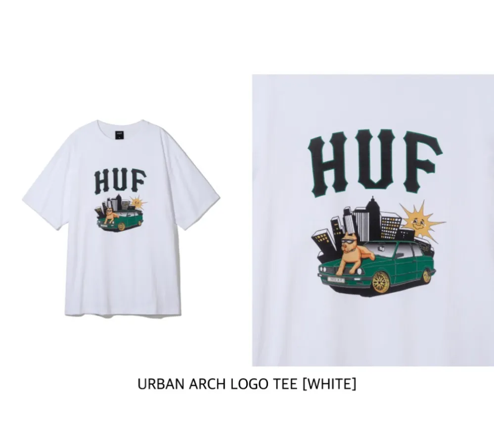 HUF  |[HUF]★24SS★ [2PACK]GRAPHIC TEE