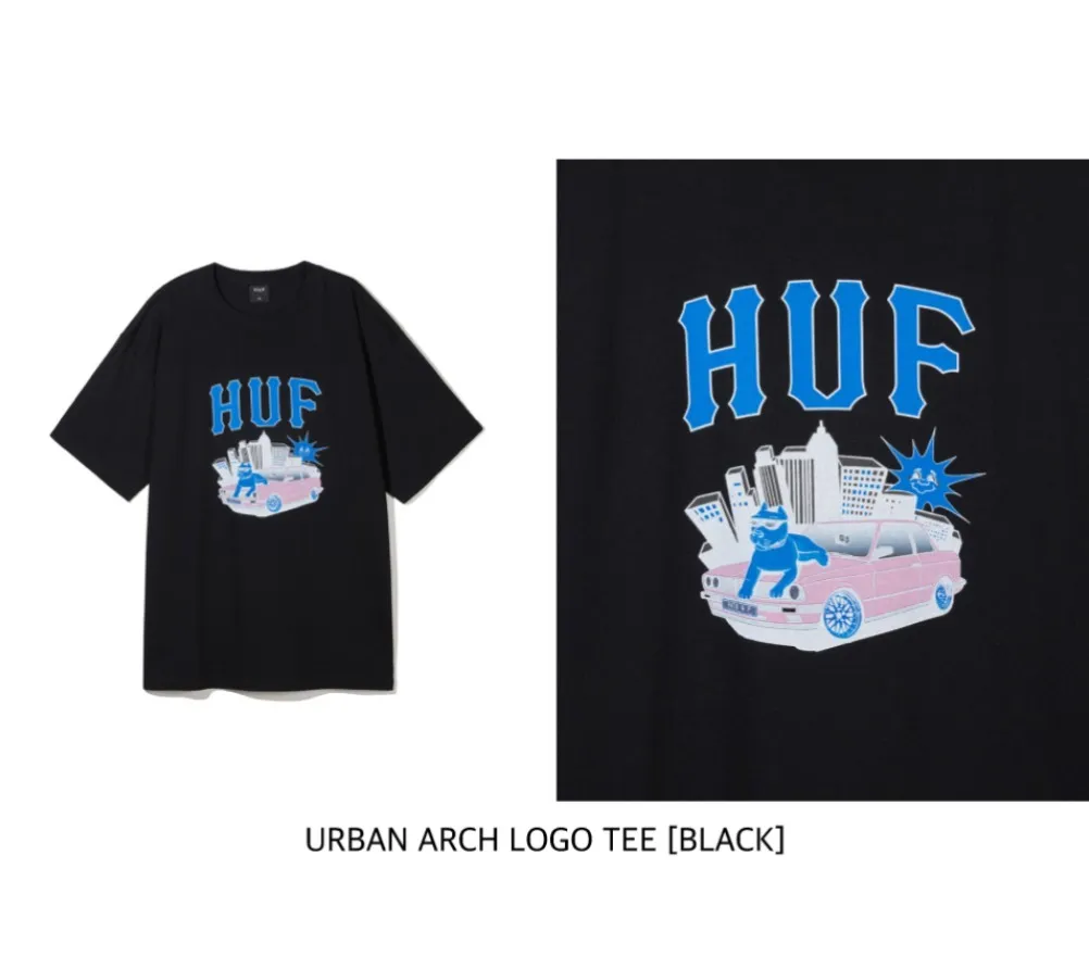 HUF  |[HUF]★24SS★ [2PACK]GRAPHIC TEE