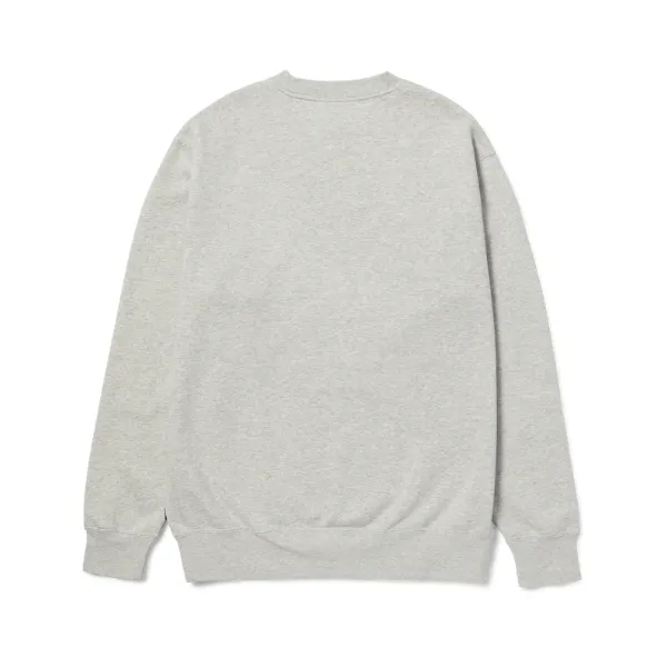 HUF Roads Crewneck Sweatshirt - Heather Grey