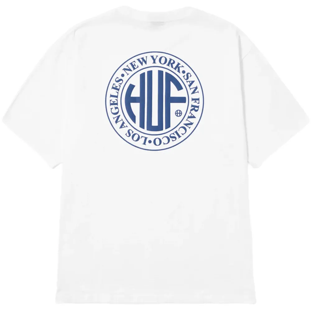 HUF  |Street Style Logo Skater Style T-Shirts