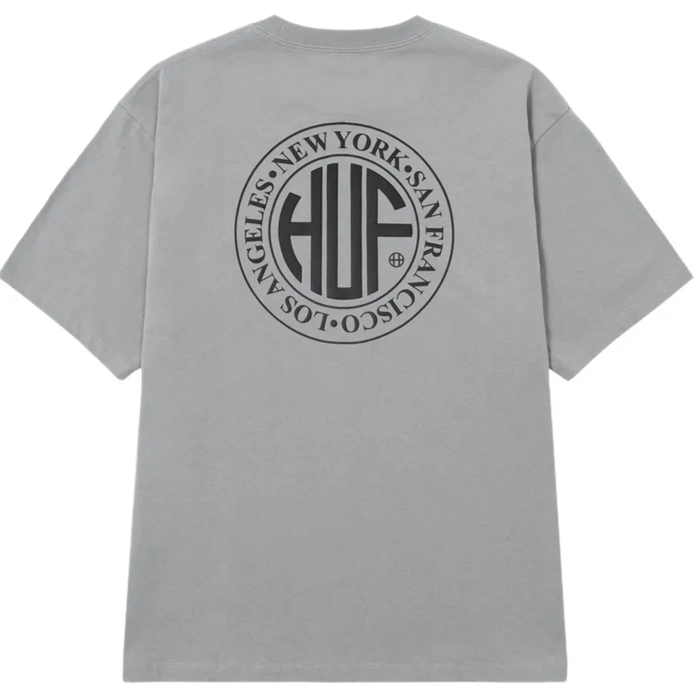 HUF  |Street Style Logo Skater Style T-Shirts