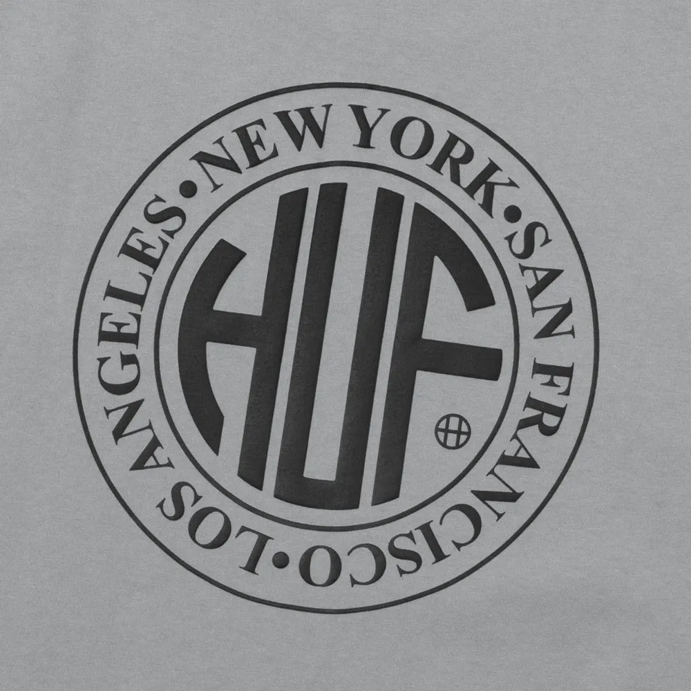 HUF  |Street Style Logo Skater Style T-Shirts