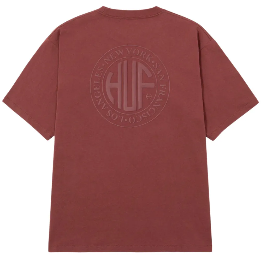 HUF  |Street Style Logo Skater Style T-Shirts