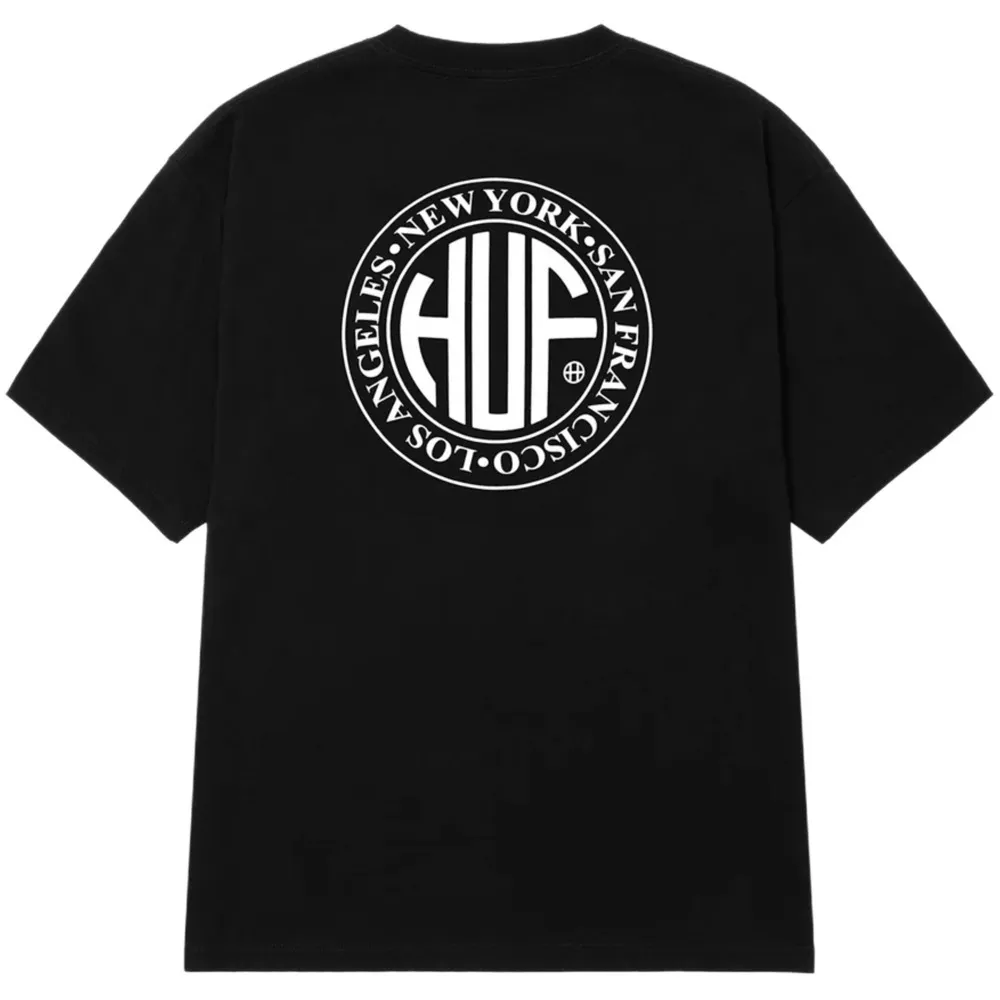 HUF  |Street Style Logo Skater Style T-Shirts