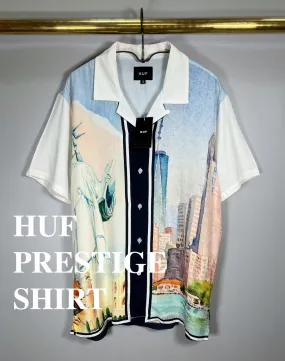 HUF  |Street Style Short Sleeves Skater Style Shirts