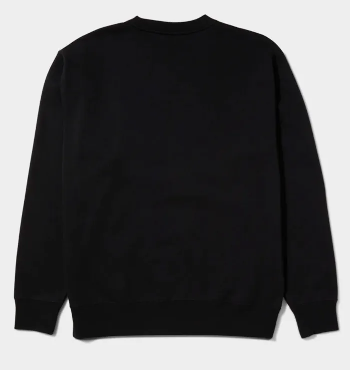 HUF  |Studded Street Style Leather Skater Style Sweatshirts