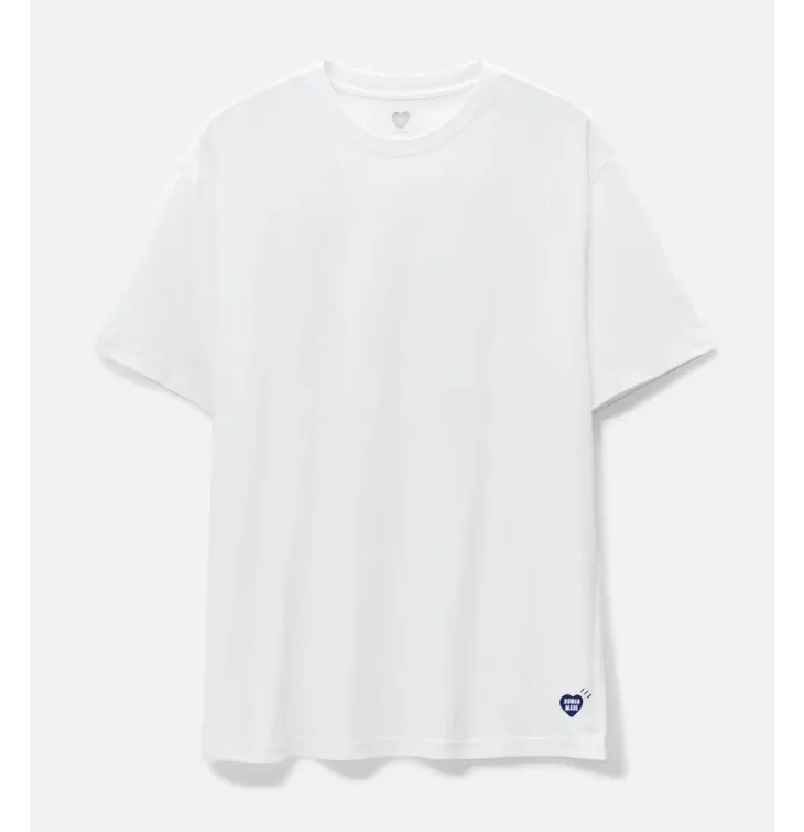 HUMAN MADE  |Crew Neck Heart Plain Cotton Short Sleeves Logo