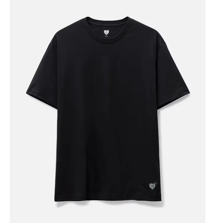 HUMAN MADE  |Crew Neck Heart Plain Cotton Short Sleeves Logo