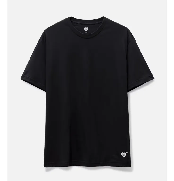 HUMAN MADE  |Crew Neck Heart Plain Cotton Short Sleeves Logo