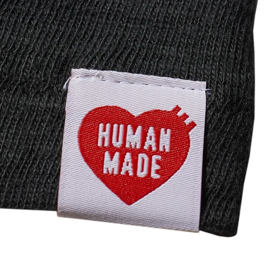 HUMAN MADE  |Crew Neck Plain Other Animal Patterns Cotton Short Sleeves