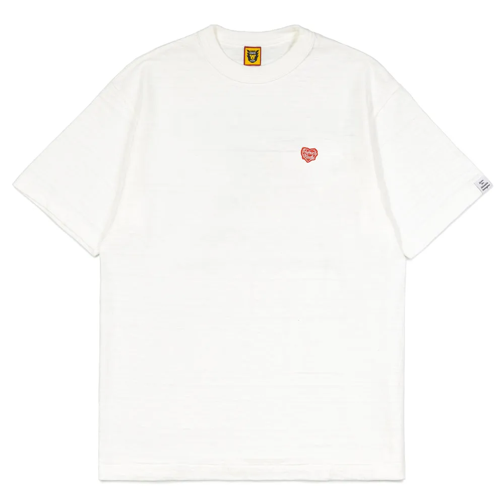 Human Made Heart Badge Tee White