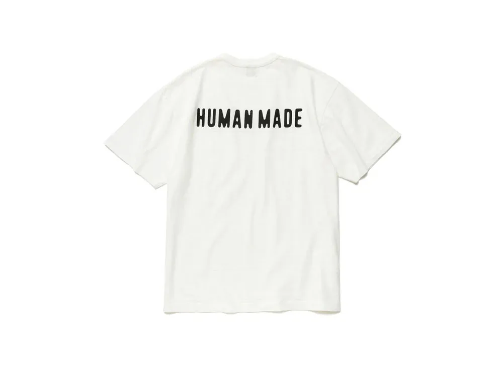 HUMAN MADE  |Heart Unisex Street Style Plain Logo Skater Style T-Shirts