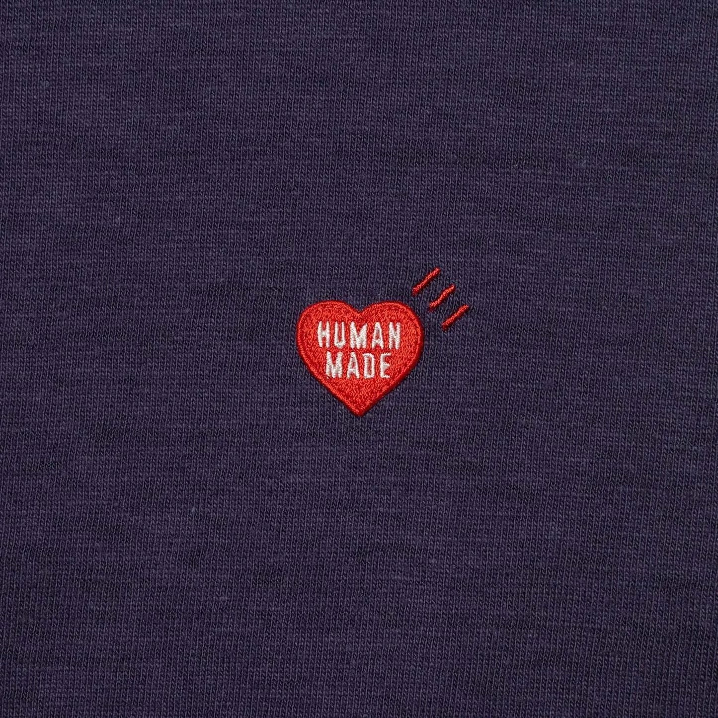 HUMAN MADE  |Heart Unisex Street Style Plain Logo Skater Style T-Shirts