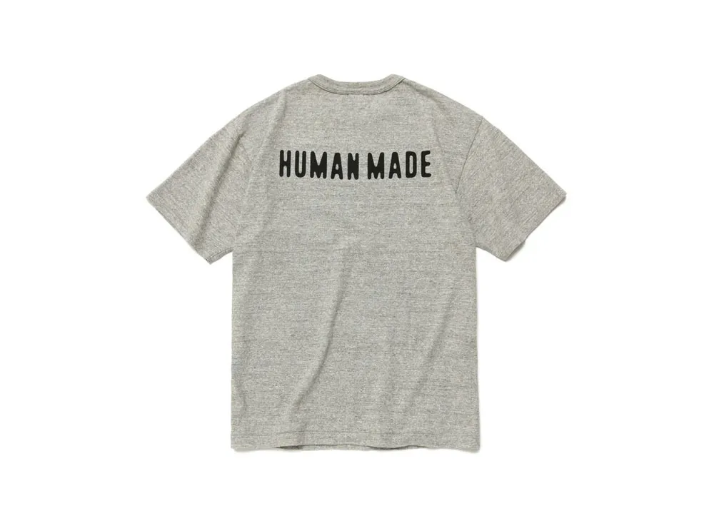 HUMAN MADE  |Heart Unisex Street Style Plain Logo Skater Style T-Shirts