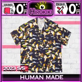 HUMAN MADE  |Unisex Street Style Collaboration Logo Shirts