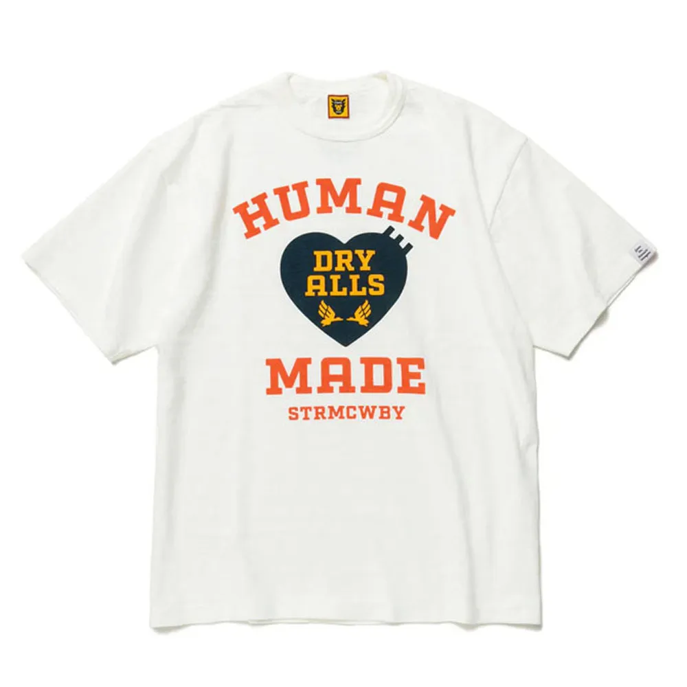 HUMAN MADE  |Unisex Street Style Collaboration Logo T-Shirts