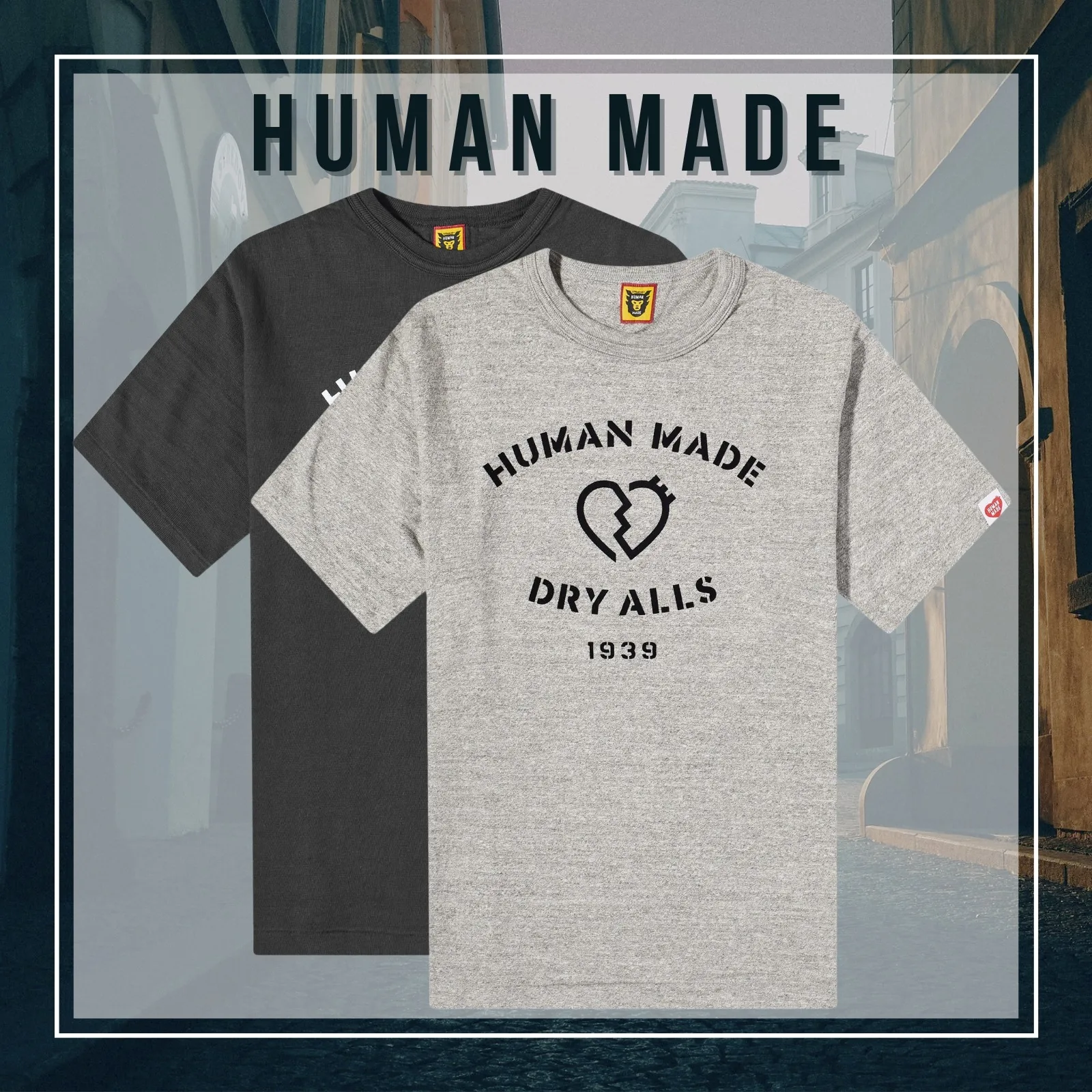 HUMAN MADE  |Unisex Street Style Cotton Short Sleeves Logo T-Shirts