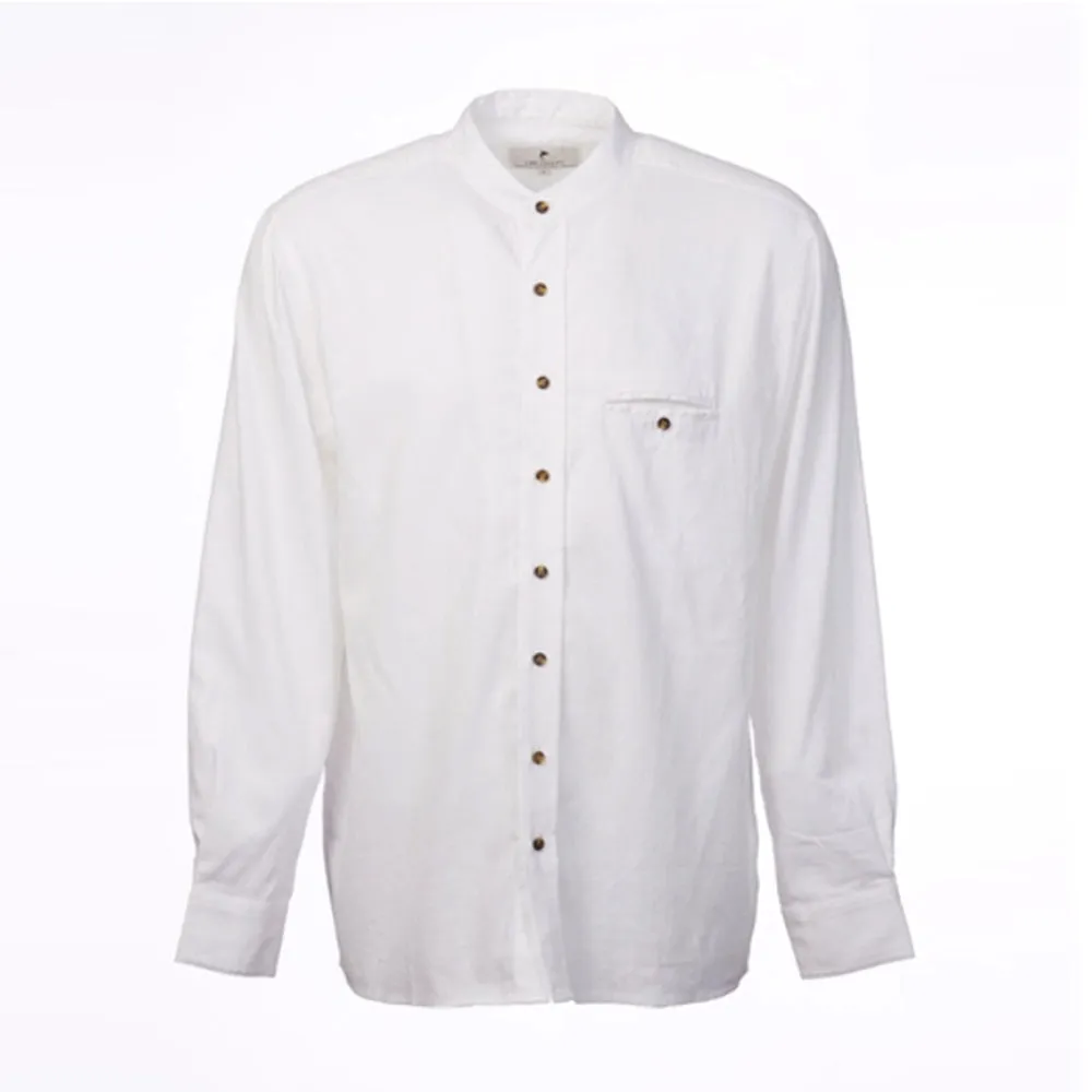 Irish Linen Grandfather Shirt